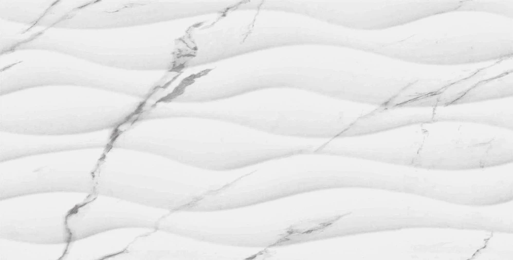 Плитка настенная Тянь-Шань Галатея Белый Рельеф 30x60 см (TP3601SWAY) 1.8 м2