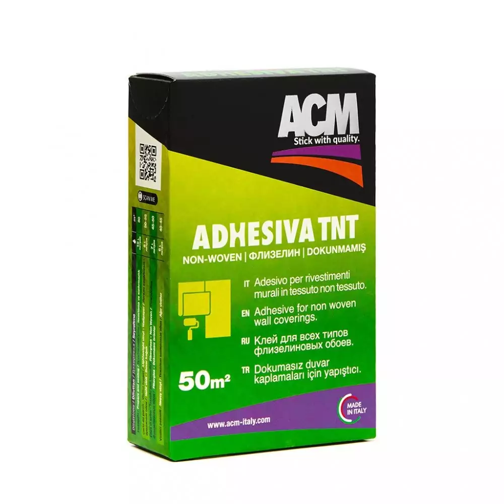 Клей ACM Adhesiva TNT для флизелиновых обоев 250 г