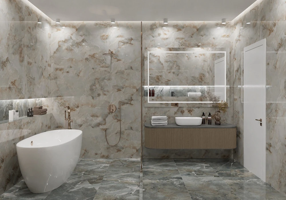 Керамогранит Royce Sandstone Onyx Polished 60x120 см (R_PR2013)