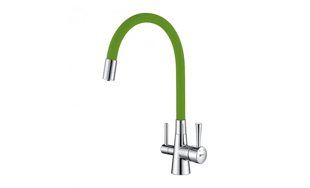 Смеситель для кухни Lemark Comfort LM3075C-Green