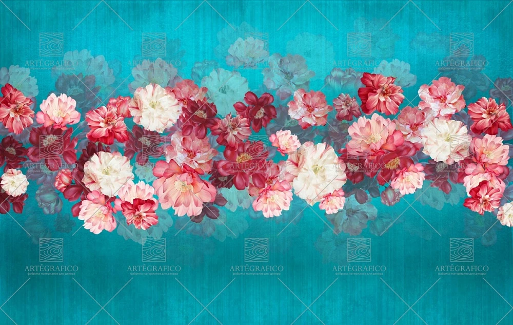 Фреска Artegrafico Luxurious flowers RC-022