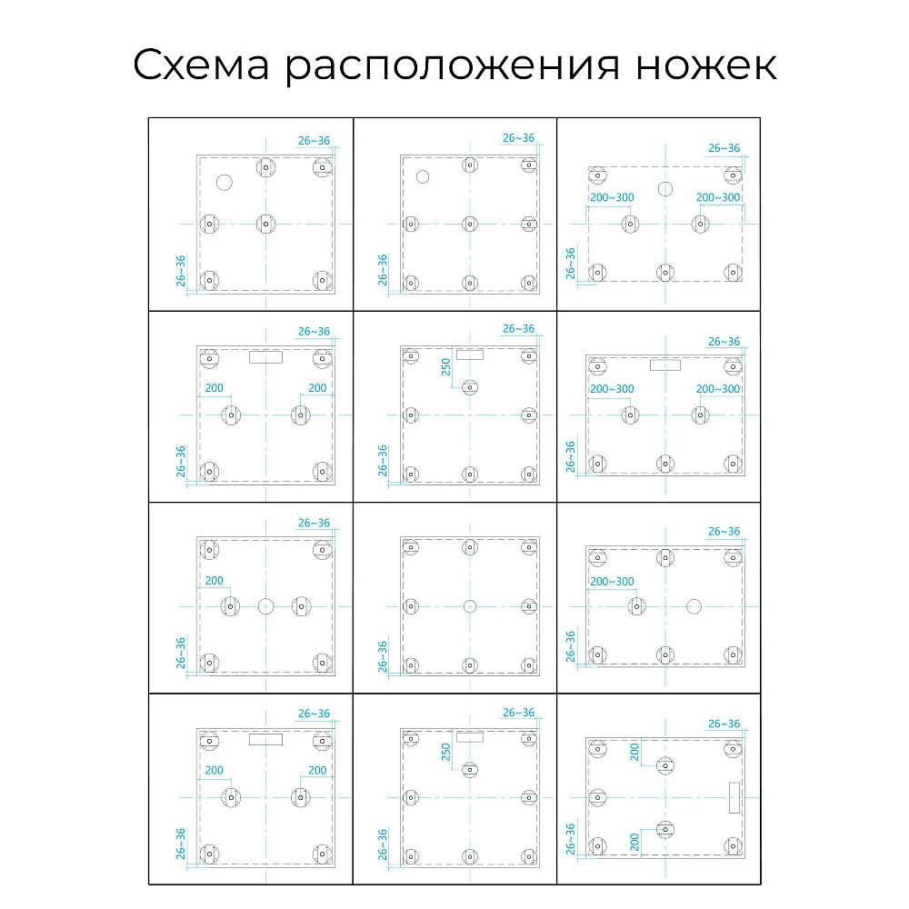 Душевой поддон RGW ST-G (16152075-02)