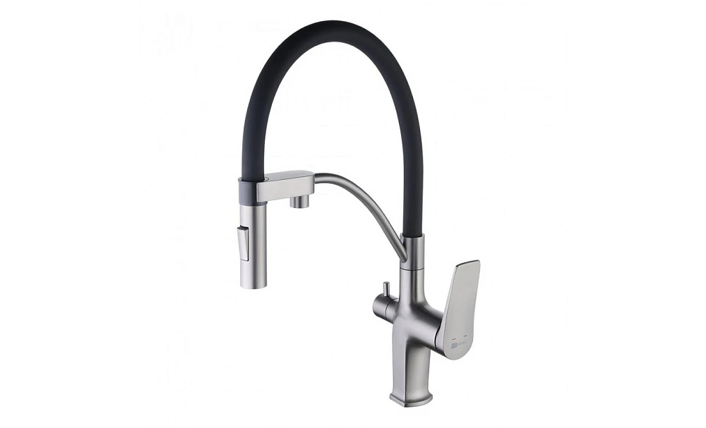 Смеситель для кухни Lemark Bronx LM3761GM