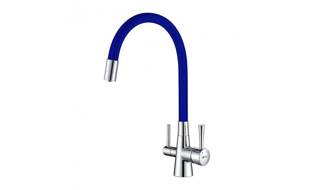 Смеситель для кухни Lemark Comfort LM3075C-Blue
