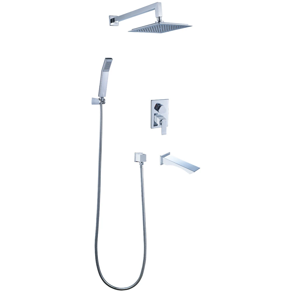 Смеситель для ванны Lemark Contest LM5822CW